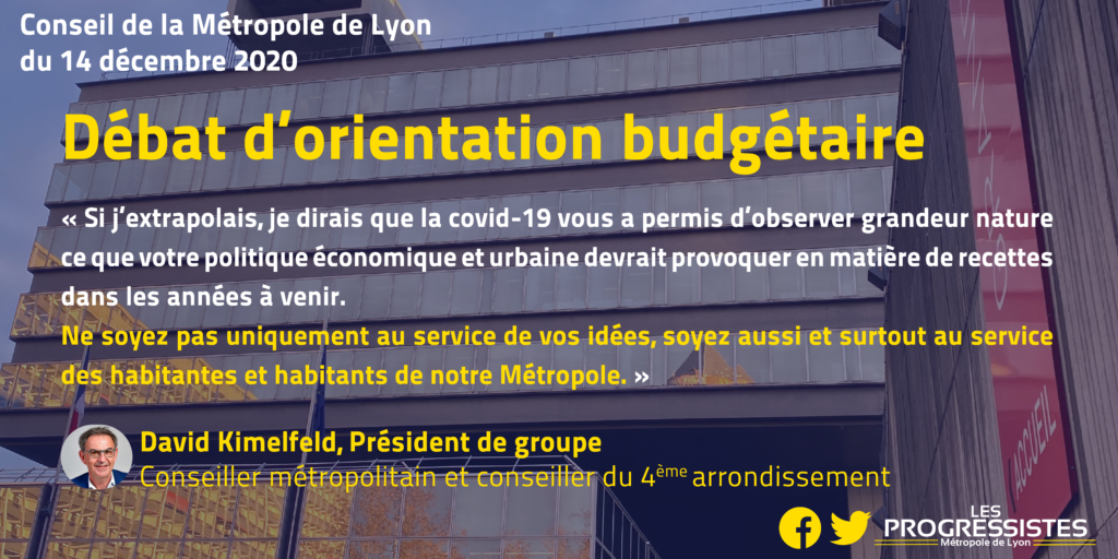 Débat d’orientations budgétaires